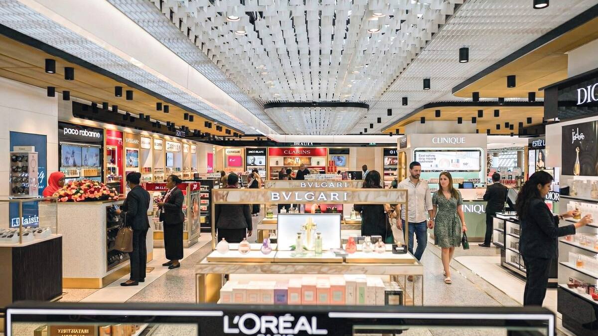 Alfarag Duty Free — retail design project in Addis Ababa, Ethiopia by Studio ITIK